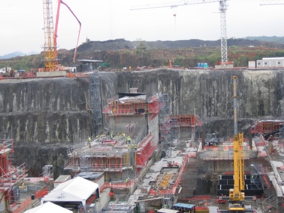 Panama Canal Expansion Project, April 2012